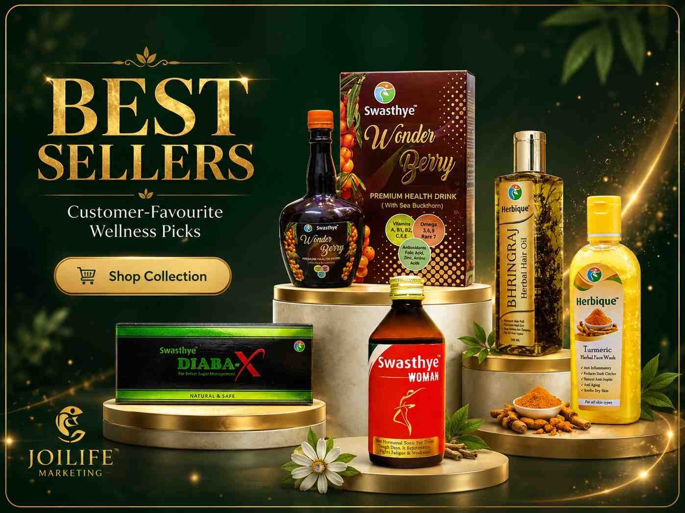 Joilife Best Sellers customer favourite wellness picks